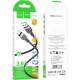 Кабель USB - Type-C, 3.0м, 3А, 60W, Hoco X109, силикон, черный [HC-36360]