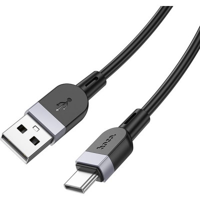 Кабель USB - Type-C, 3.0м, 3А, 60W, Hoco X109, силикон, черный [HC-36360]