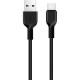 Кабель USB - Type-C, 3.0м, 3А, Hoco X20 Flash, ПВХ, черный [HC-68969]