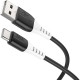 Кабель USB - Type-C, 1.0м, 3А, Hoco X82, силикон, черный [HC-68575]