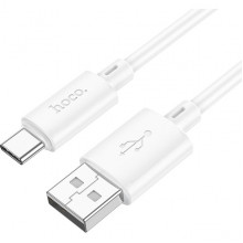 Кабель USB - Type-C, 2.0м, 3А, Hoco X88, белый [HC-53633]
