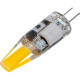 Лампа LED G4, 3W/12В, 4500K, 195Лм, силикон COB, GL [GLDEN-G4-3-C-12-4500]