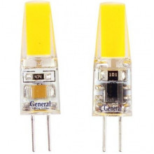 Лампа LED G4, 3W/220В, 4500K, 200Лм, силикон COB, GL [GLDEN-G4-3-C-220-4500]