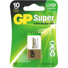 Батарейка GP 9V 6LR61 Super Alkaline [SR1/10] [GP 1604A-OS1]