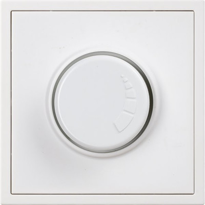 Светорегулятор (диммер) с/у 200W, IP20, SmartBuy Капелла [SBE-09w-D-0] белый soft touch