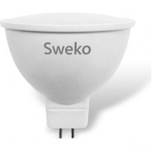 Лампа LED GU5.3/MR16 софит, 10W, 6500K, 930Лм, Sweko [42LED-MR16-10W-230-6500K-GU5,3]