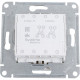 Переключатель перекрестный с/у 2-кл 10А, IP20, Schneider Electric ATLASDESIGN [ATN000373] алюминий