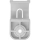 Крепеж-скоба для труб d20мм, односторонняя, прямой монтаж, TDM [SQ0405-6002][50/600] серая
