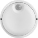 Светильник ЖКХ LED с д/д 15W круг, 6500K, 1350Лм,IP65, инфракр., Sweko[SUL-R2-15W-230-6500K-Wh-PIR]