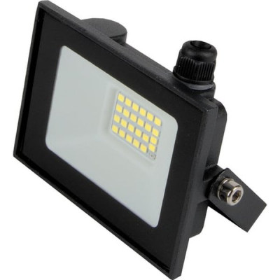 Прожектор LED  30W, 6500K, IP65, SMD, 2550Лм, HiTT [HiTT-FL1-30W-IP65-6] черный