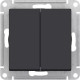 Переключатель перекрестный с/у 2-кл 10А, IP20, Schneider Electric ATLASDESIGN [ATN001073] карбон