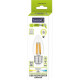 Лампа LED E27/C37 свеча, 15W, FILAMENT, 6500K, 1100Лм, GL [GLDEN-CS-15-230-E27-6500] прозрачный