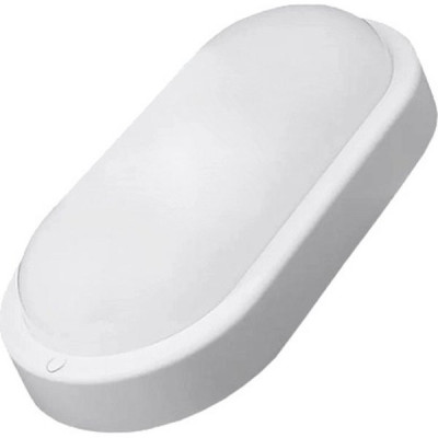 Светильник ЖКХ LED 22W овал, 6500K, 1870Лм, IP65, d195*95*38, Включай [VLZO4-65-22-6500-W]  белый