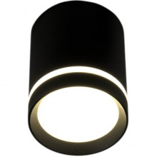 Светильник накладной LED 25W, 4000К, 2000Лм, 80*80*100, GL [GLC-25-IP20-100-100-B-4] чер с рассеив