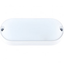 Светильник ЖКХ LED  9W овал, 6500K, 765Лм, IP65, d158*38, Включай [VLZR4-65-9-6500-W] белый