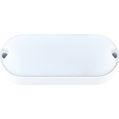 Светильник ЖКХ LED  9W овал, 6500K, 765Лм, IP65, d158*38, Включай [VLZR4-65-9-6500-W] белый
