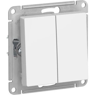 Переключатель перекрестный с/у 2-кл 10А, IP20, Schneider Electric ATLASDESIGN [ATN001373] лотос