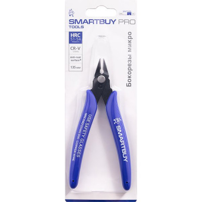 Бокорезы 135мм, мини, СR-V сталь, пластиковые рукоятки, SmartBuy PRO TOOLS [SBT-PRO-PLS-mini]