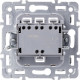 Выключатель с/у 3-кл 10А, IP20, Smartbuy Капелла [SBE-09s-10-SW3-0] серебро soft touch