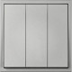 Выключатель с/у 3-кл 10А, IP20, Smartbuy Капелла [SBE-09s-10-SW3-0] серебро soft touch