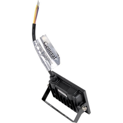 Прожектор LED  10W, 6500K, IP65, SMD, 860Лм, с датчиком освещенности, GL [GTAB-S1-10BT-IP65-6] черн