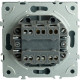 Переключатель с/у 2-кл 10А, STEKKER Эмили [RSW10-5107-10] платиново-серый soft touch