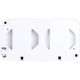 Розетка о/у 2x2P 16А, IP54, с крышкой, Bylectrica  [РА16-213] белый