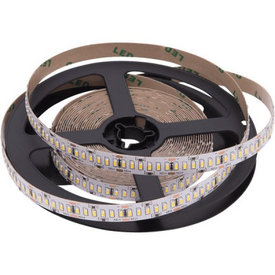 Лента LED 12В IP20 SMD3014 240/м, б/ней, 24Вт/м, 2000Лм/м, 5м/ц.1м [LT-4240-12-24-NW]