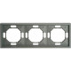 Рамка 3п, IP20, STEKKER Эмили [PFR00-5003-10][15] платиново-серый soft touch