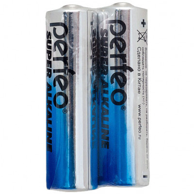 Батарейка Perfeo AA LR6 Alkaline [SR2/60] [PF LR6/2SH] (PF_3637)