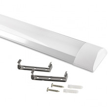 Светильник LED линейный  40W, 6500K, 3600Лм, IP40, 1200*75*23, VKL [VPO-101-PP-40-6500]