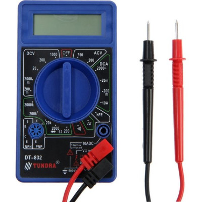 Мультиметр DT-832, TUNDRA basic [1026050]