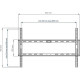 Кронштейн ARM Media STEEL-1 new black для ТВ 32