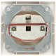 Розетка с/у 2P 10A, IP20, SmartBuy Венера [SBE-01w-10-S1-N-c] белый керамика