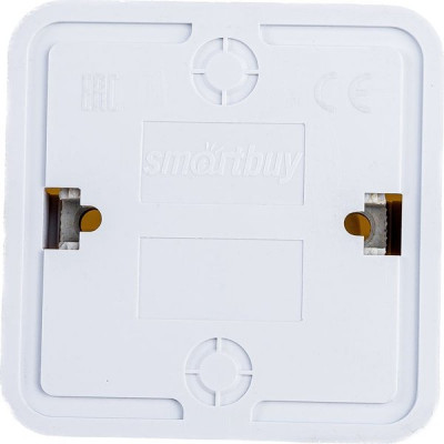 Розетка о/у 2p+E 16А, SmartBuy Юпитер [SBE-03w-16-S1-Z-c] белый керамика