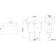 Выключатель клавишный 12В 15А 3c ON-OFF красный с подсветкой Mini RWB-206-1/SC-768 REXANT [36-2170]