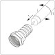 Разъем F-разъем, RG-6, 3003-2, PROCONNECT [05-4003-6]