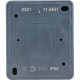 Розетка о/у 2P+E 16A IP54, ЭРА Эксперт [11-2401-03][16] серый