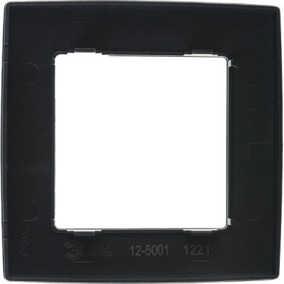 Рамка 1п, ЭРА12 [12-5001-05][20] антрацит