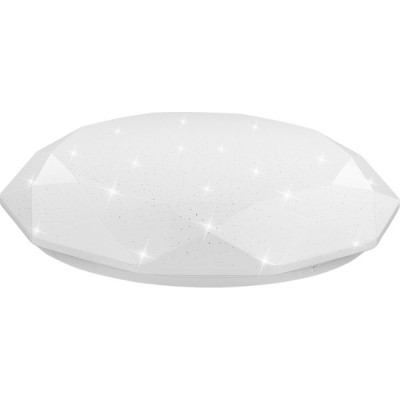 Светильник настенно-потолочный LED  80W, ПДУ 3000-6000K, 8400Лм, 500*100, TANGO Кристалл [1196410]