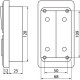 Блок с/у выключатель 1-кл + розетка 2P со шторками, 10A, TDM [SQ1813-0004]