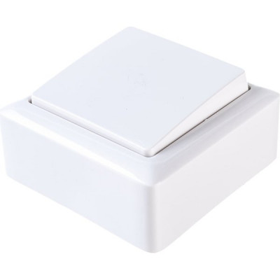 Выключатель о/у 1-кл  6А, IP20, Schneider Electric Хит [VA16-131-B] белый
