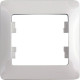Рамка 1п, IP20, Schneider Electric Glossa [GSL000101] белый [45/270]