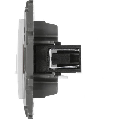 Розетка с/у компьютерная RJ45, ЭРА12 [12-3107-15][10] перламутр