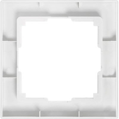 Рамка 1п, SmartBuy Нептун [SBE-05w-Plastic-FR-1] белый