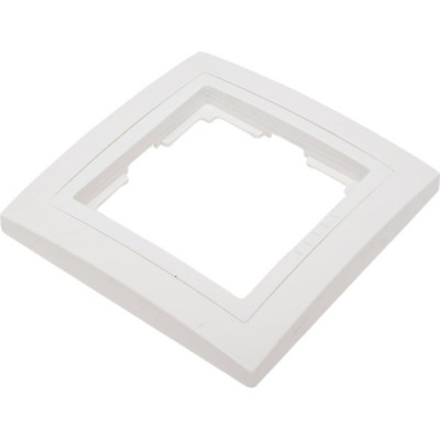Рамка 1п, SmartBuy Нептун [SBE-05w-Plastic-FR-1] белый