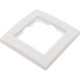 Рамка 1п, SmartBuy Нептун [SBE-05w-Plastic-FR-1] белый