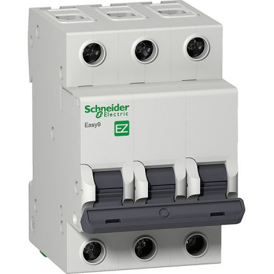 Выключатель автоматический 3п C  16А 4,5кА, Schneider Electric Easy9 [EZ9F34316]