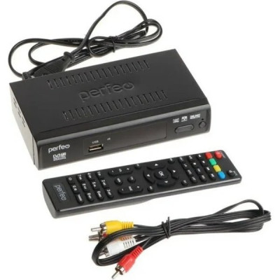 Приставка для цифрового DVB-T2 Perfeo TV LEADER [PF_A4412]