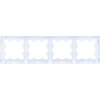 Рамка 4п, IP20, Schneider Electric ATLASDESIGN [ATN000104] белый